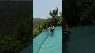 Wildernest Resort #goa #infinitypool #privatepool #offbeat #offbeatgoa #wildernessresortgoa #shorts
