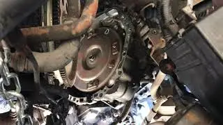 2004 Nissan Murano CVT Transmission Removal