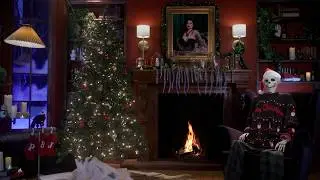 Cozy Dark History Embers: Bailey's 5 Hour Fire in 4K
