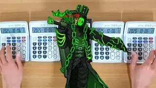 THROUGH PATCHES OF VIOLET (Forsaken X Limbus Company) Calculator Cover