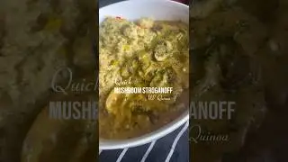 Looking for some quick vegan recipes ? Chef A to the Rescue✨ #mushroomrecipe #stroganoff