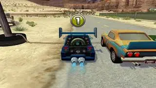 Cars Mater National SuperDrive Edition | DJ | Sarge's Offroad Challenge | Expert Difficulty