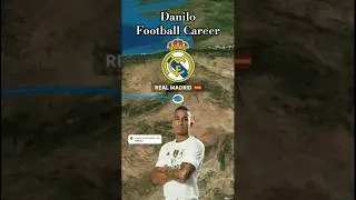 Danilo Football Career #legend  #realmadrid #shorts