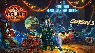 11.2 Beast Mastery Hunter (BM Hunter) is BIG FUN | Packleader | +10 Operation Floodgate M+ POV S3