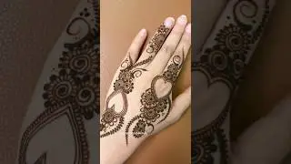 Simple henna design #mehndidesigns #simplemehndidesigns #creativehenna #hennamagic #hennatutorials