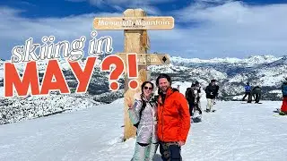 Spring Skiing in Mammoth in MAY 2023...There's still SO MUCH Snow!
