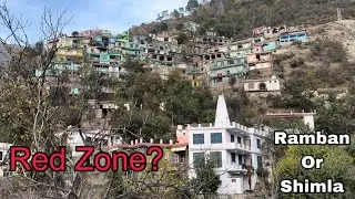 Bird eye view Ramban | Ramban or Shimla | Ramban Town | Jammu Srinagar Highway | Ramban Road