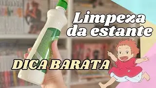 LIMPEZA DE ESTANTE DE MANG&Aacute;S,  LIVROS E HQs- COMO RETIRAR MANCHAS [4K]