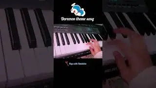 Doremon theme song on Piano #trending #piano #pianocover #music #pianotutorial #doremon #viral #fyp