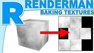 Renderman 21 Baking Textures