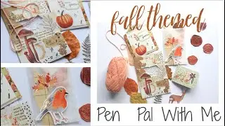 Fall Themed Snail Mail Tutorial (Mini Series Part 1 of 2!)