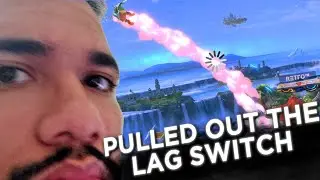 LINK PULLED OUT THE LAG SWITCH (SMASH BROS ULTIMATE STREAM HIGHLIGHTS)