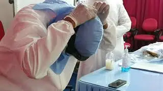 General Hospital Kegalle, Proper use of PPE part 2