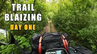 First-Time ATV Adventure: Rainy Challenges and Nature's Beauty, no commentary