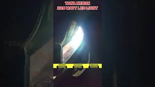 Tata Nexon 228 Watts LED Lights | Car LED Lights | Car Accessories in Chennai | Car Sense #shorts