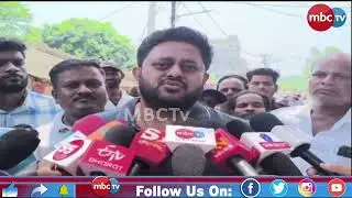 Villagers staged a protest by burning tires on the road over the disappearance of a minor boy.