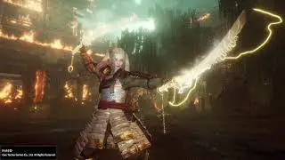 Lightning Dual Sword - No Buffs - Nioh 2