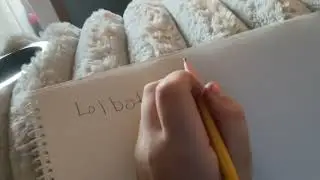 Writing down your name from another video