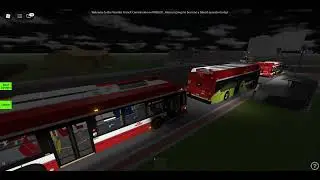 Roblox TTC Arrow Road Division | NovaBus LFS HEV | Route 984 to Sheppard Yonge Stn | PART 2