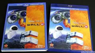 WALL E Blu ray Unboxing Review From Pixar With Talking Robot Toy