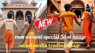 Ram navami viral image 3d ai bing image #video #bingimagecreator #creator #ramnavami #3d#ai #special