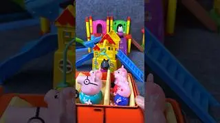 Satisfying with Unboxing & Review Peppa Pig Amusement Park Toys ASMR #toys #shorts #peppapig