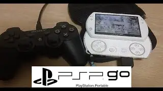 Connecting a PS3 Controller to a PSP go and Playing it through the TV