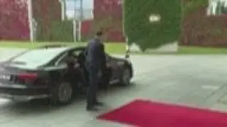 German Chancellor, Dutch PM meet for climate talks