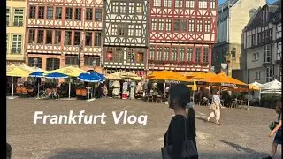 🇩🇪독일 Vlog | 인천에서 프랑크푸르트까지 | 대한항공 특별기내식 | 맥주와 소시지로 가득했던 나날들