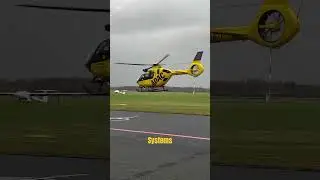 🚁 Airbus H135 Rescue Helicopter in Action! 🌟💨 Life-Saving Tech Explained #airbus #technology #rescue