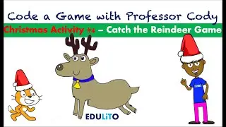 Code a Christmas Game using Scratch #4 - Prof Cody Teaches Kids to Code