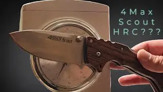 Cold Steel 4Max Scout AUS10 Rockwell H.R.C Results