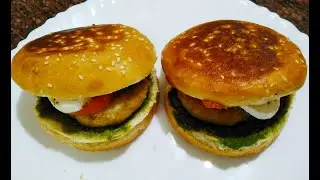 veg cutlet Burger Recipe | Vegetable Burger Cutlet Recipe  | Veg Cutlet Recipe Indian For Burger