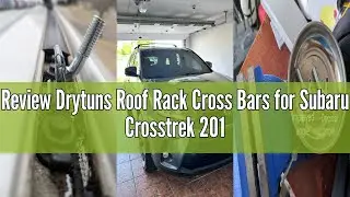 Review Drytuns Roof Rack Cross Bars for Subaru Crosstrek 2013-2017 Aluminum Roof Racks for Subaru Im