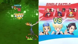 Easy F2P Full Force Battle. The Trials on the Isle. Pok&eacute;mon Masters EX.
