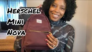 Herschel Mini Nova Backpack Review
+ Herschel Nova Crossbody!