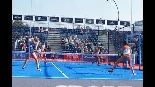 Vamos P&aacute;del. Mapi S. Alayeto y Majo S. Alayeto contra Teresa Navarro y Victoria Iglesias