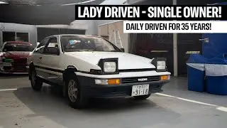 This Lady Bought Her AE86 Brand New in 1985!