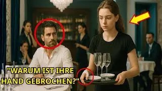 Undercover-Besitzer Sah Seine Kellnerin Mit Gebrochener Hand — Was Er Entdeckte, Schockierte Ihn