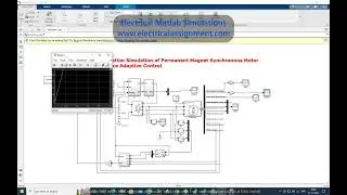 Sensorless Speed Regulation Simulation of Permanent Magnet Synchronous Motor Based on Model Referenc