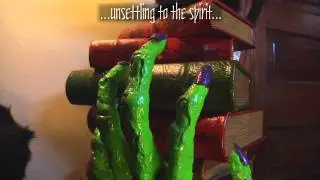 Animated Halloween Talking Witch Hand - Grandin Road