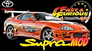Best MODS for BeamNG Drive | The Fast and the Furious Mk4 Supra