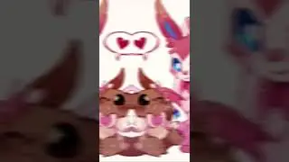nymphalie x noctalie phylali x givralie singing shape of you #short #pokemon #twili_play #capcut