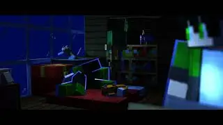 Under Water Room, Minecraft Animation w/@qureen947