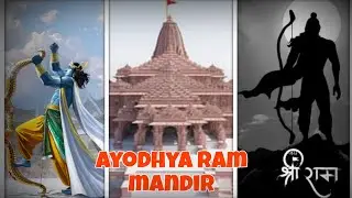 Shree Ram Mandir Edit 🕉️🚩 || Ram MandirWhatsapp Status || Kattar Hindu WhatsAppStatus || #viralvideo