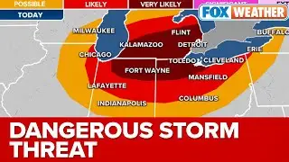 Dangerous Severe Weather Threat Could Bring Damaging Winds, Large Hail, Tornadoes To Midwest
