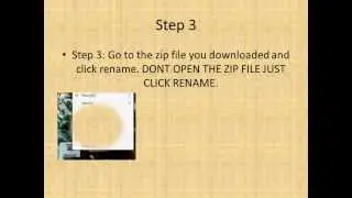 How to change a .zip file to an .ipsw