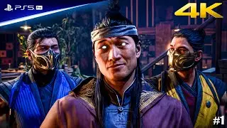 Mortal Kombat 1 &mdash; Новая Эра Кунг Лао | УЛЬТРА-высокая графика геймплея | PS5&trade; Про [4K, 60 кадров ...