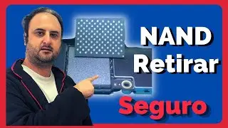 Nand como Retirar com segurança Retirando iphone 8 Nand