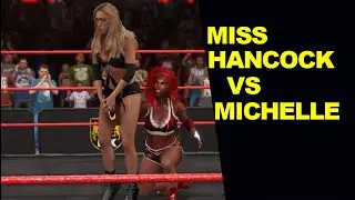WWE 2K22 Miss Hancock vs Michelle - No Holds Barred